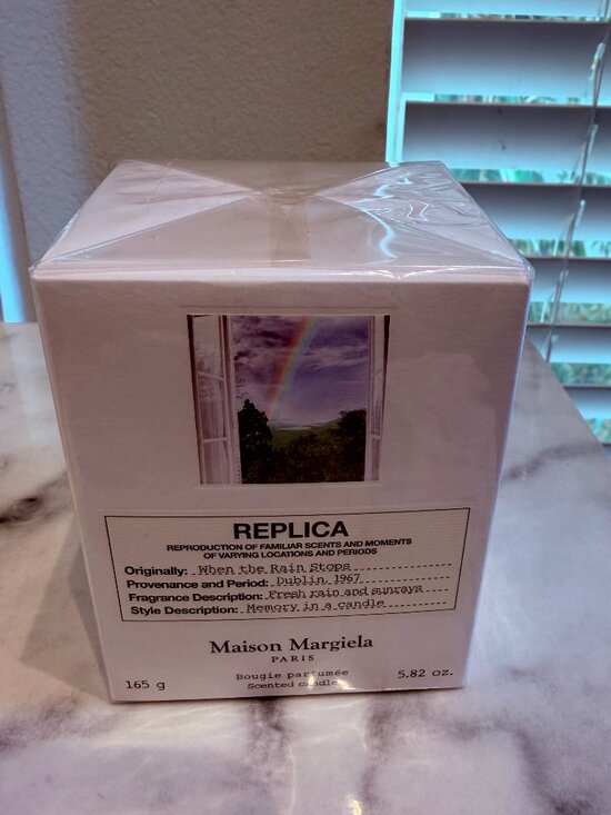 Maison Martin Margiela Other - Maison Margiela Replica Candle "When the Rain Stops" SOLD OUT NIB 165g 5.82 oz